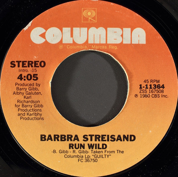 Barbra Streisand : Woman In Love (7", Single, Styrene, Pit)