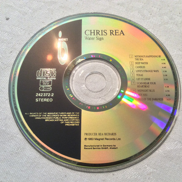 Chris Rea : Water Sign (CD, Album, RE, Gol)