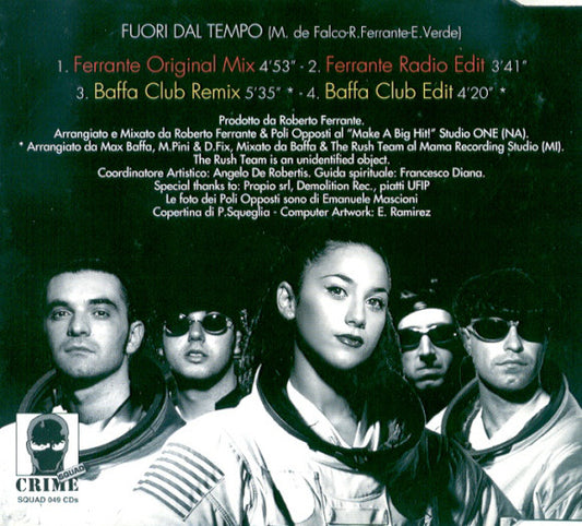Poli Opposti : Fuori Dal Tempo (CD, Single)