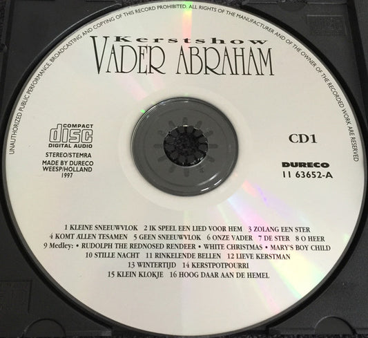 Various : Vader Abraham Kerstshow (2xCD, Comp)