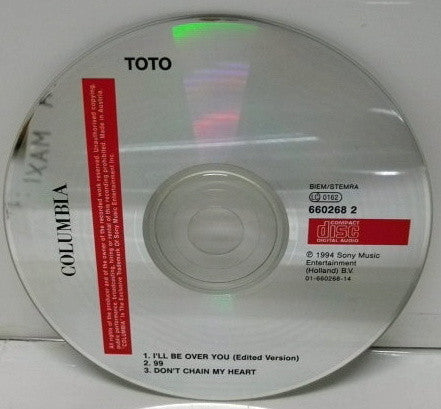 Toto : I'll Be Over You (CD, Maxi)