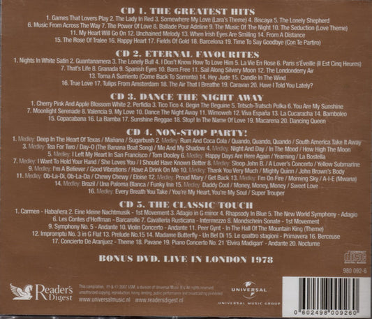 James Last : The Ultimate Collection (5xCD, Comp + DVD, NTSC)