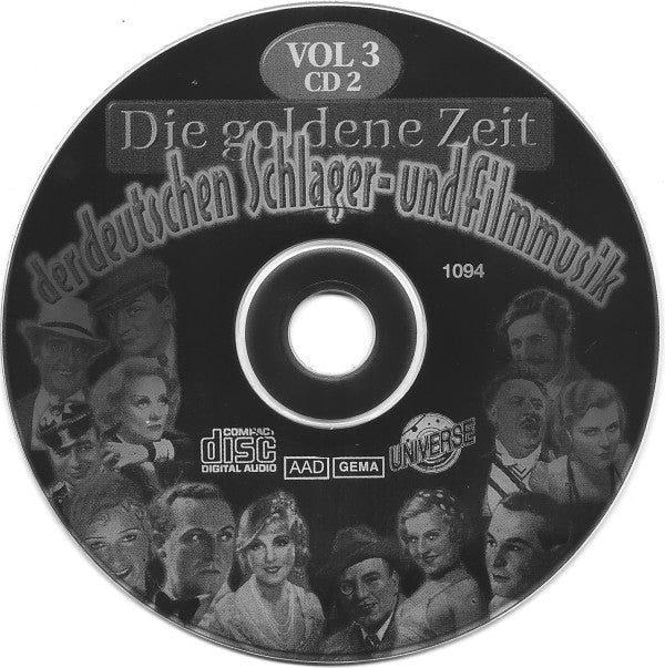 Various : Die Goldene Zeit Der Deutschen Schlager- Und Filmmusik Vol. 3 (2xCD, Comp)