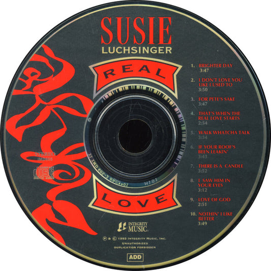 Susie Luchsinger : Real Love (CD, Album)