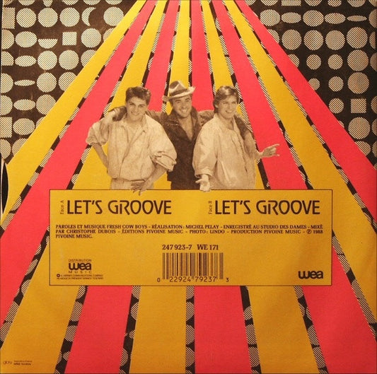 Fresh Cow-Boys : Let's Groove (7")