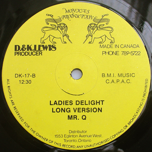 Mr. Q (2) : Ladies Delight (12")