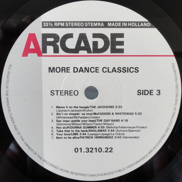 Various : More Dance Classics (2xLP, Comp, Gat)