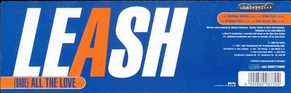 Leash : (Babe) All The Love (12")