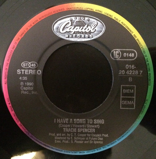 Tracie Spencer : This House (7", Single)