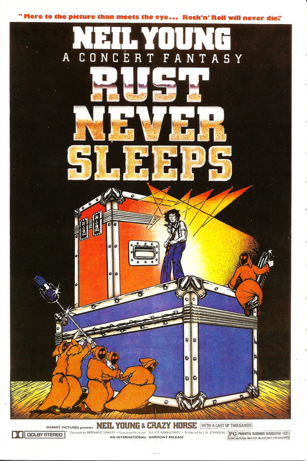 Neil Young & Crazy Horse : Rust Never Sleeps (DVD-V, Multichannel, PAL, Dol)