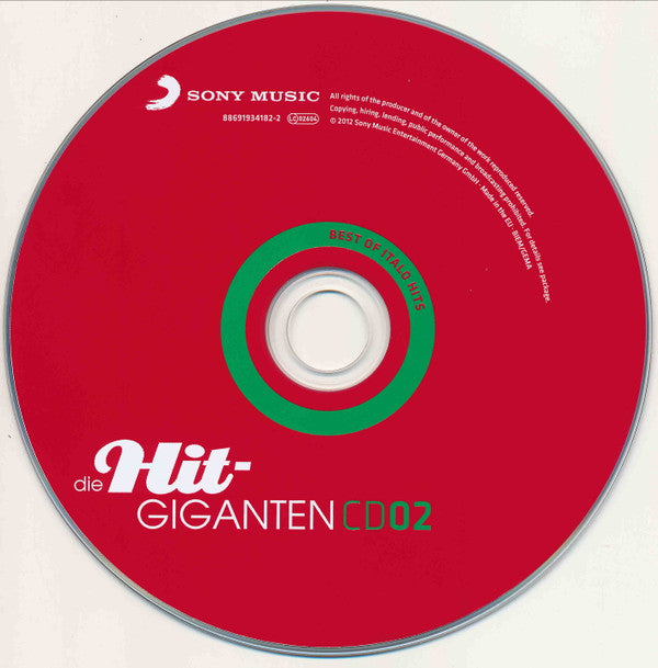 Various : Die Hit-Giganten - Best Of Italo Hits (3xCD, Comp)