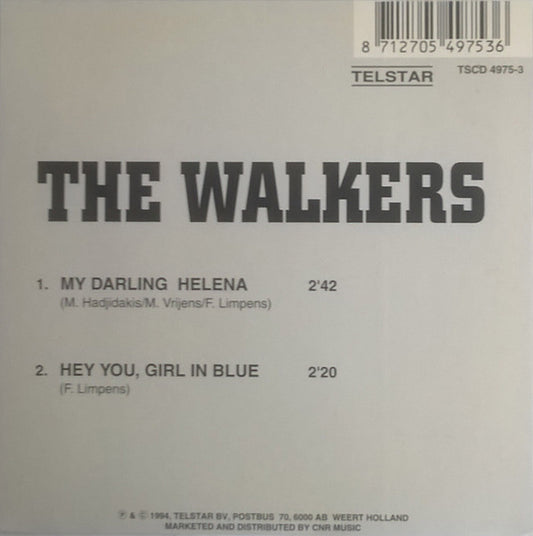 The Walkers (2) : My Darling Helena / Hey You, Girl In Blue (CD, Single)