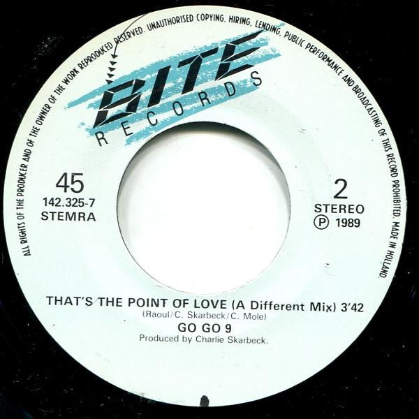 Go Go 9 : That's The Point Of Love (7", Single)