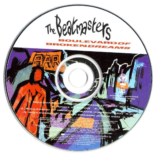 The Beatmasters : Boulevard Of Broken Dreams (CD, Single)
