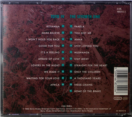 Toto : Toto IV & The Seventh One (CD, Album, RE + CD, Album, RE + Comp)