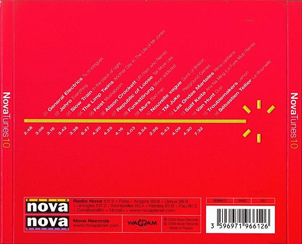 Various : Nova Tunes 10 (CD, Comp)