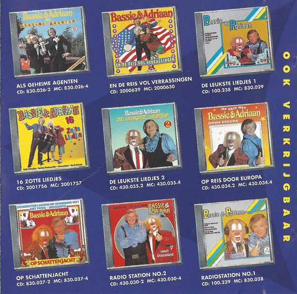 Bassie & Adriaan : 60 Liedjes Uit Grootmoeders Tijd Deel 2 (CD)
