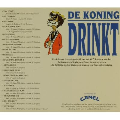 Hermes House Band : De Koning Drinkt (CD, Album)