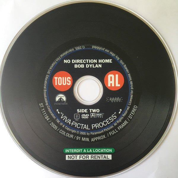 Bob Dylan, Martin Scorsese : No Direction Home: Bob Dylan (A Martin Scorsese Picture) (2xDVD-V, PAL)