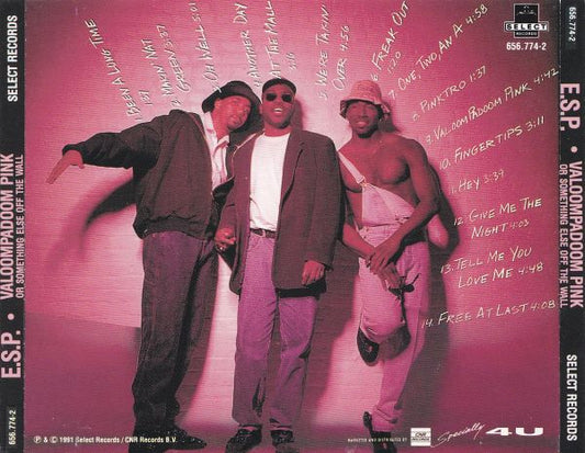 E.S.P. (3) : Valoompadoom Pink! Or Something Else Off The Wall (CD, Album)