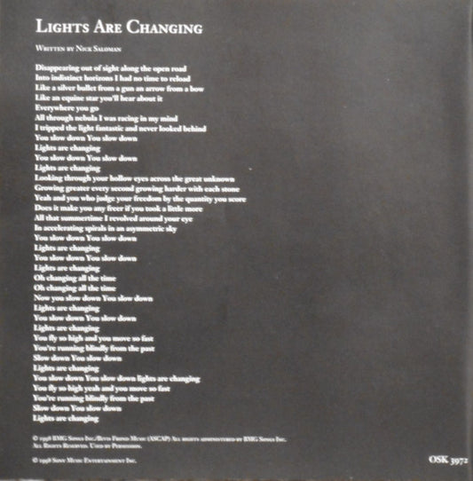 Mary Lou Lord : Lights Are Changing (CD, Single, Promo)