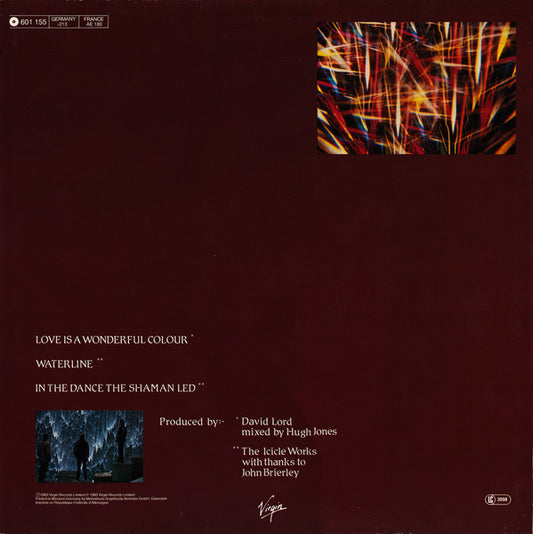 The Icicle Works : Love Is A Wonderful Colour (12", Single)