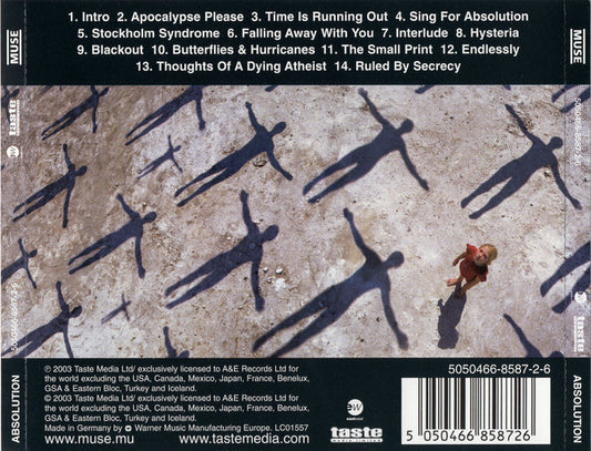 Muse : Absolution (CD, Album)