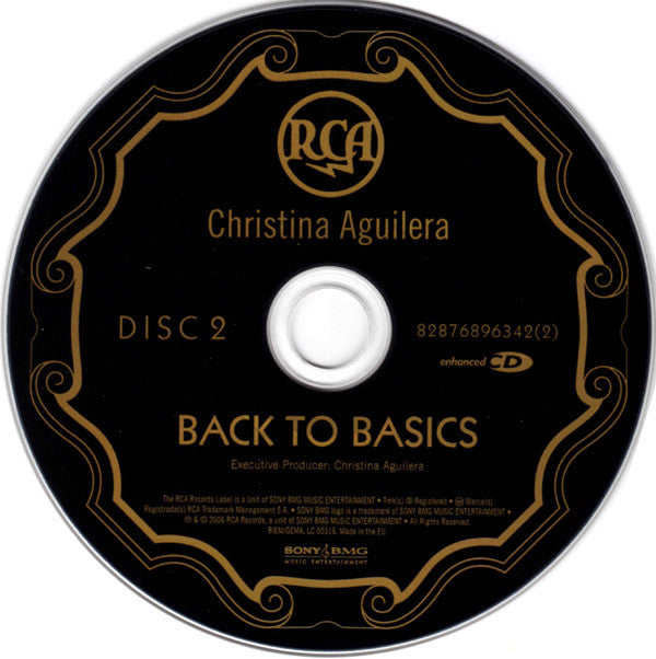 Christina Aguilera : Back To Basics (CD + CD, Enh + Album, Dlx)