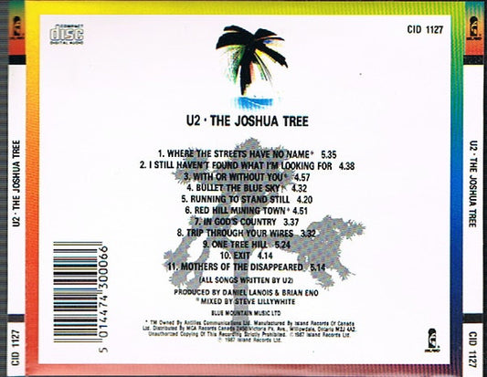 U2 : The Joshua Tree (CD, Album)