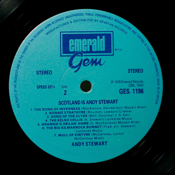 Andy Stewart : Scotland Is Andy Stewart (LP)
