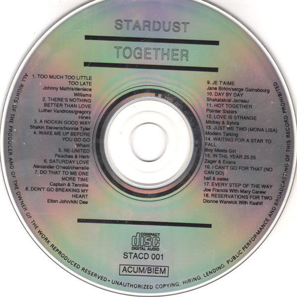 Various : Together (CD, Comp)