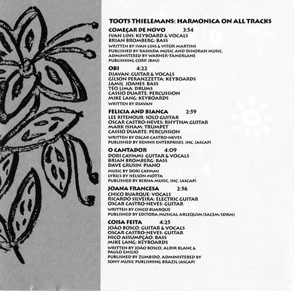 Toots Thielemans : The Brasil Project (CD, Album)