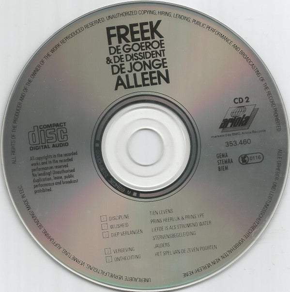 Freek de Jonge : De Goeroe & De Dissident (2xCD, Album)