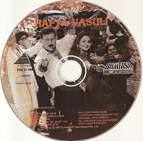 Various : Hafta Vasuli (CD, Comp)