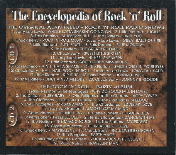 Various : The Encyclopedia Of Rock 'N' Roll (2xCD, Comp, RE)