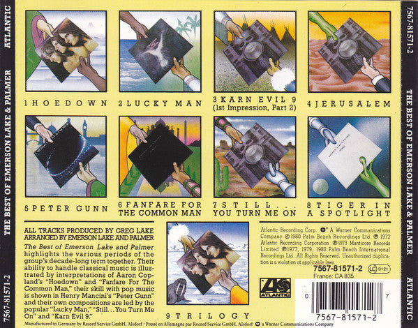 Emerson, Lake & Palmer : The Best Of Emerson Lake & Palmer (CD, Comp, RE)
