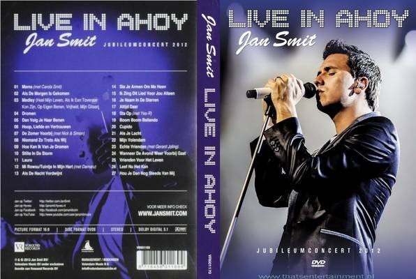 Jan Smit : Live In Ahoy (Jubileumconcert 2012) (2xCD, Comp + DVD-V)