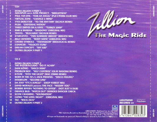Various : Zillion (The Magic Ride) (2xCD, Comp)