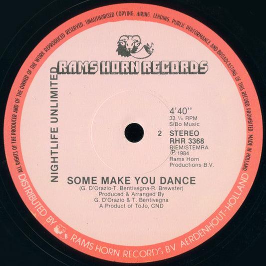 Nightlife Unlimited : Woman / Some Make You Dance (12", Single)