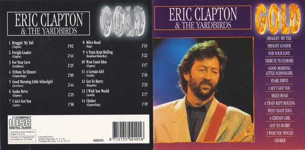 Eric Clapton & The Yardbirds : Gold (CD, Comp)