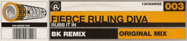 Fierce Ruling Diva : Rubb It In (12")