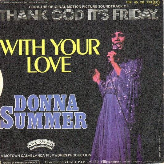 Donna Summer : Last Dance (7", Single)