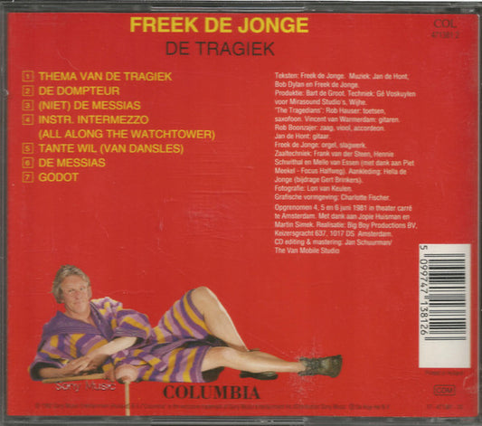 Freek de Jonge : De Tragiek (CD, RE)