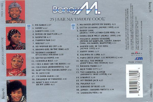 Boney M. : 25 Jaar Na 'Daddy Cool' (De Grootste Hits Allertijden) (2xCD, Comp)
