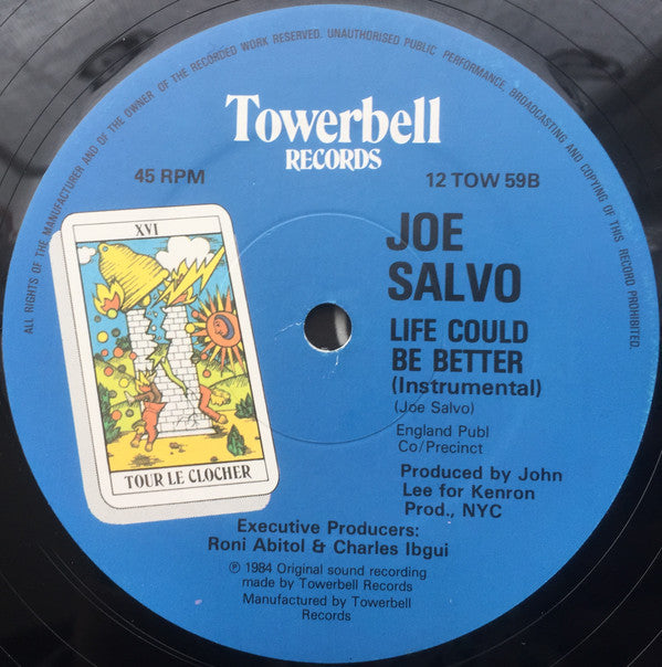 Joe Salvo : Life Could Be Better (12")