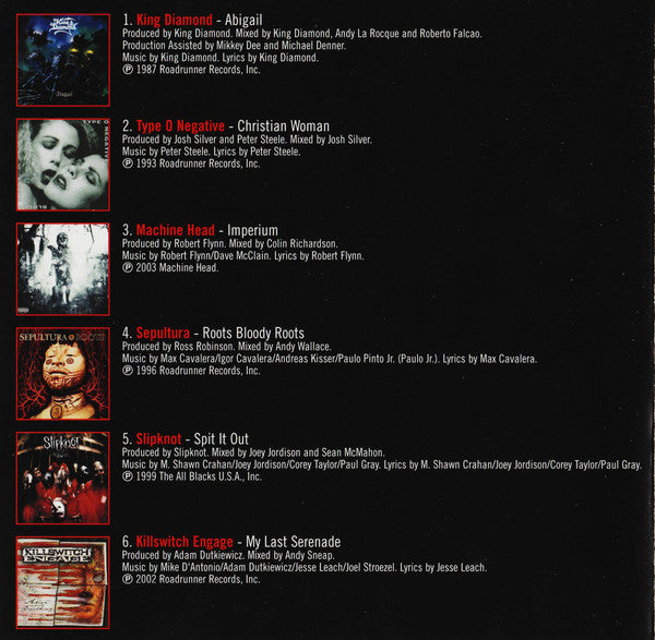 Various : Three Decades Of Roadrunner Records (CD, Comp)