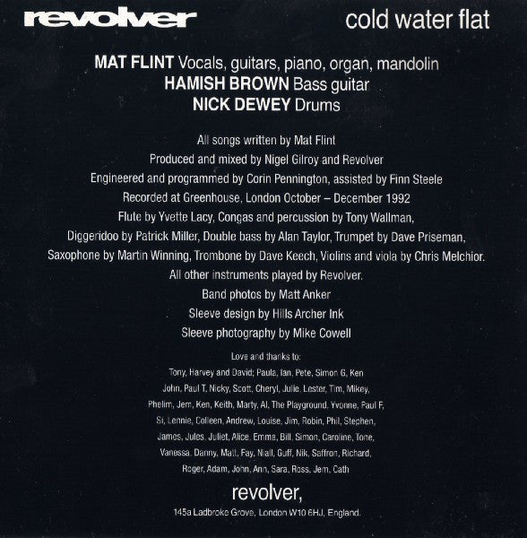 Revolver (2) : Cold Water Flat (CD, Album)