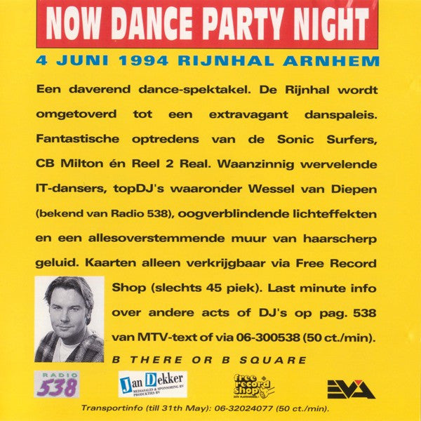 Various : Now Dance Party Night (The Ultimate Dance-Mix Of The Year) (CD, Mixed)