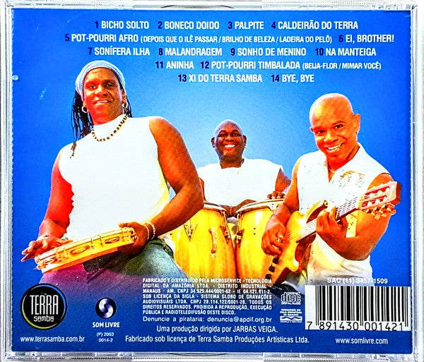 Terra Samba : Show Do Terra Samba (CD, Album, RP, AB)