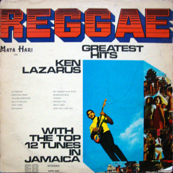 Ken Lazarus : Reggae Greatest Hits (LP)